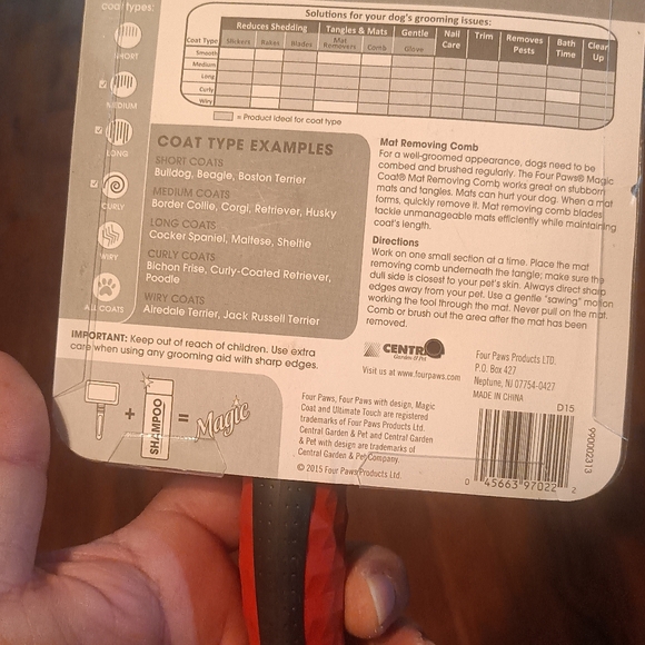 Tangles & Mats for dogs - Picture 4 of 9